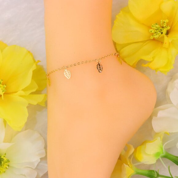 "Minimalist Anklet, Sleek & Modern Design, Women’s Fashion, YC110263-A - Picture 7 of 10
